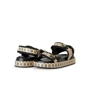 Salvatore Ferragamo Women's "KALIE" Leather Sandals Shoes